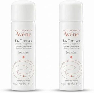 Avène Eau Thermale Acqua Termale Spray BIPACCO 2X50 ml