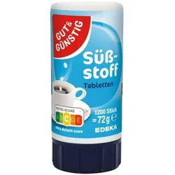 Gut & Günstig Süßstoff-Tabletten im Spender 1200 Stück