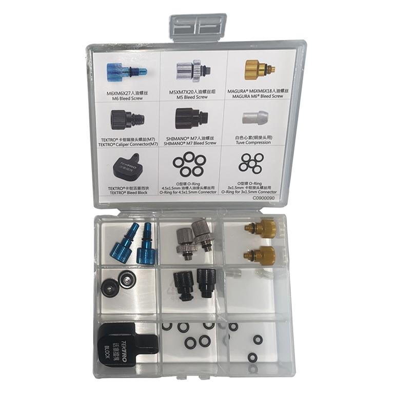Tektro Adapter Kit Fuer (Ventiladapter Set) (ABOT000071)
