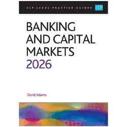 Banking and Capital Markets 2026, Fachbücher von University of Law