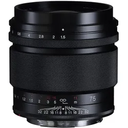 Voigtländer Nokton 75mm f/1.5 RF Objektiv, schwarz