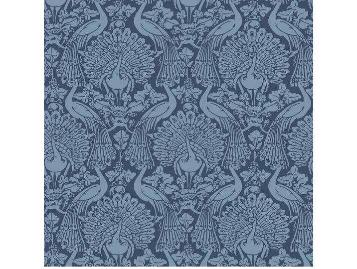 VLIESTAPETE Peacock Damask