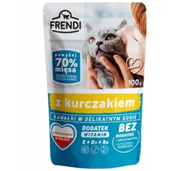 Frendi-Stücke in delikater Sauce mit Huhn 100g