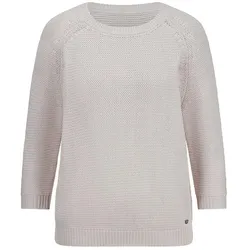 Rundhals-Pullover BASLER beige, 48