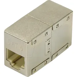LOGILINK NP0058 - Modular-Kupplung RJ45 Buchse/Buchse Cat.6