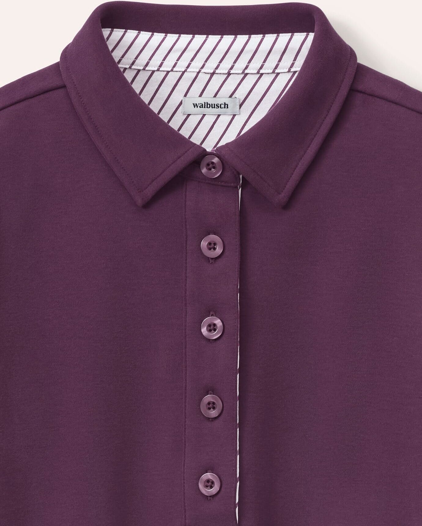 Walbusch Poloshirt aus Baumwolle, normale Größen, Farbe Rot, 44, vielseitig kombinierbar pflegeleicht Damen