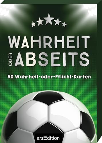Wahrheit oder Abseits: 50 Wahrheit-oder-Pflicht-Karten Wer die Wahrheit verschweigt, den holt die Pflicht! Partyspiel für Erwachsene - Preis vom 09.10.2026 07:28:09 h
