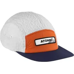 ATOMIC Herren Mütze ALPS FLEECE CAP-OFF WHITE-RUST-DARK BLUE, Größe ONE SIZE in Grau Grau