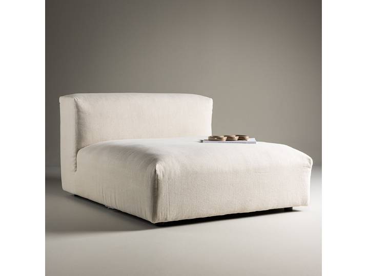 Canapé 15 places Mavi Type A Beige Tissu 105 x 70 x 135cm Moderne