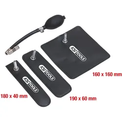 KS Tools, Fahrzeug Werkzeug, Druckkissen-Satz mit Handpumpe, 4-tlg