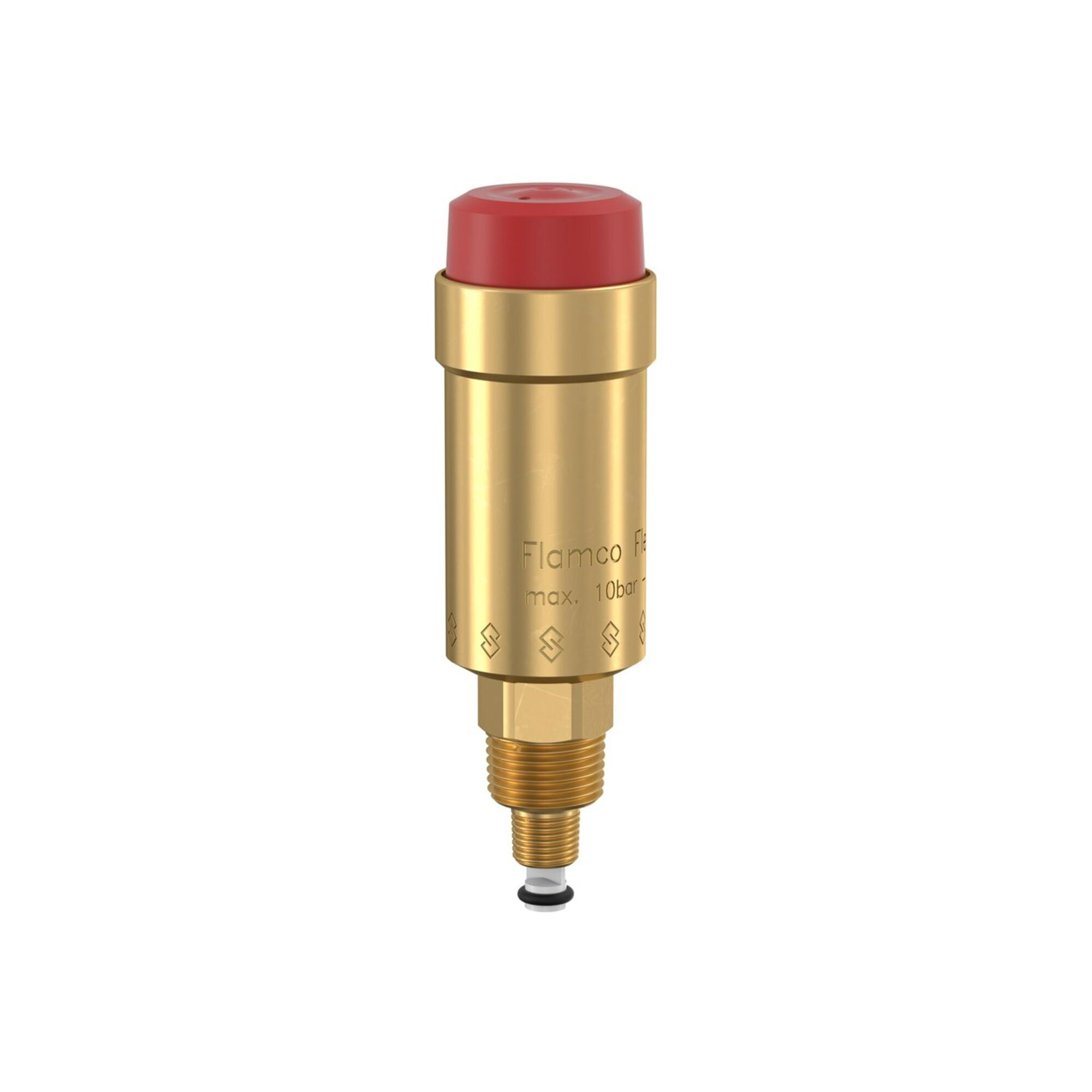Flamco Schwimmerentlüfter Flexvent R 1/8/R 3/8, mit Absperrventil (27780)