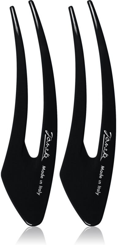 Janeke Hair Clip barrettes à cheveux Black 13 cm