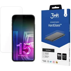 3mk HardGlass - gehärtetes Glas für iPhone 15