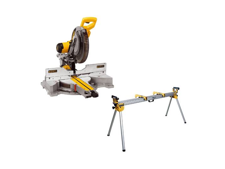 Kapp- und Gehrungssäge DEWALT DeWalt DWS780 Ki , gelb, Sägemaschinen, Kapp- und Gehrungssäge