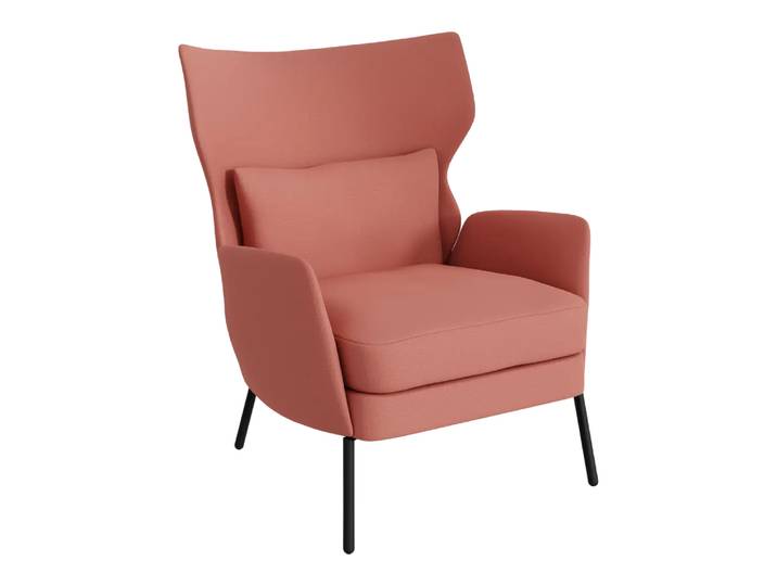 Sessel Alex, Johann Jakob, kat. , caleido light coral, Textil