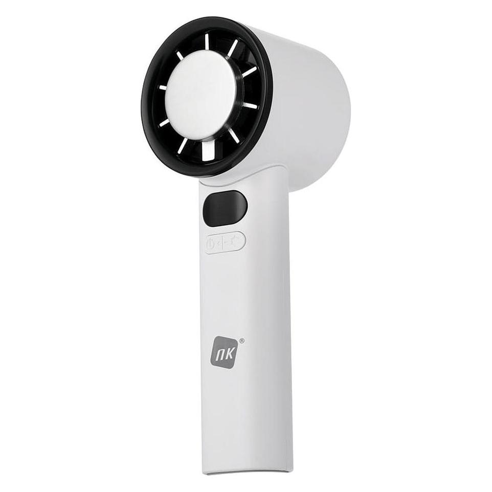 Victor Reinz Wiederaufladbarer Handventilator mit Kühlfunktion, ABS, weiss, 5,8 x 5,7 x 16,5 cm (71852165)