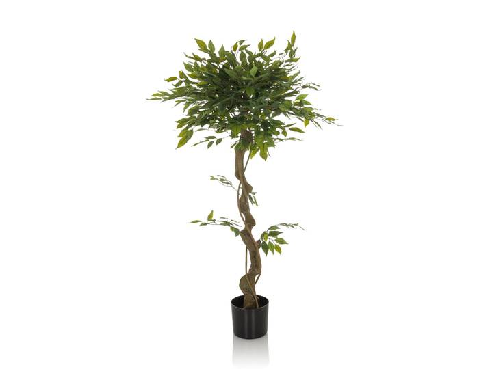 Plante Artificielle / Arbre Artificiel Ficus I 120 Cm Vert Hjh Office