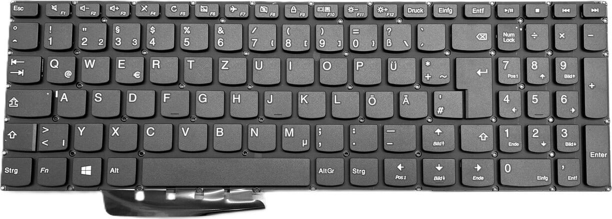 T-ProTek Duits toetsenbord compatibel met Lenovo V110-15IKB 80TH