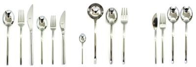 Mepra Sveva Flatware Set (Configuration P) - 113 Pieces - Stainless Steel