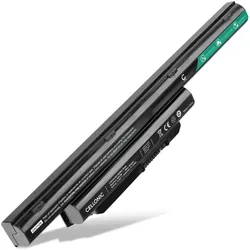 Cellonic Akku für Fujitsu Lifebook A555, E754, E556, E756, A557, A357, E746, E736 (4400 mAh), Notebook Akku, Schwarz