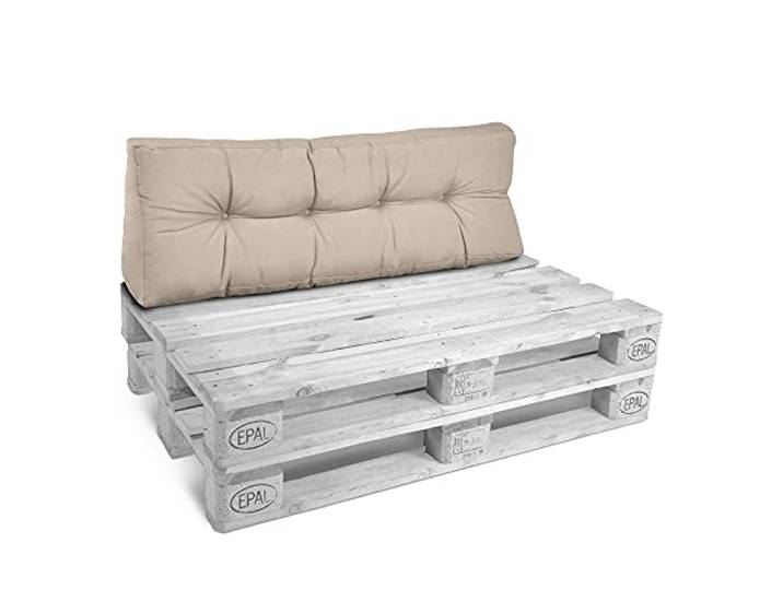Beautissu Rückenkissen Palettenkissen Outdoor Gepolsterte Auflagen Lounge