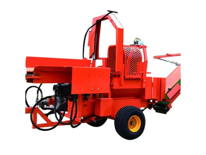 Machine à processorer le bois de chauffage, 20 tonnes, fendeuse de bûches Honda, moteur 20 CV, fendage 4 voies, certifiée CE, coupe de bois commerciale