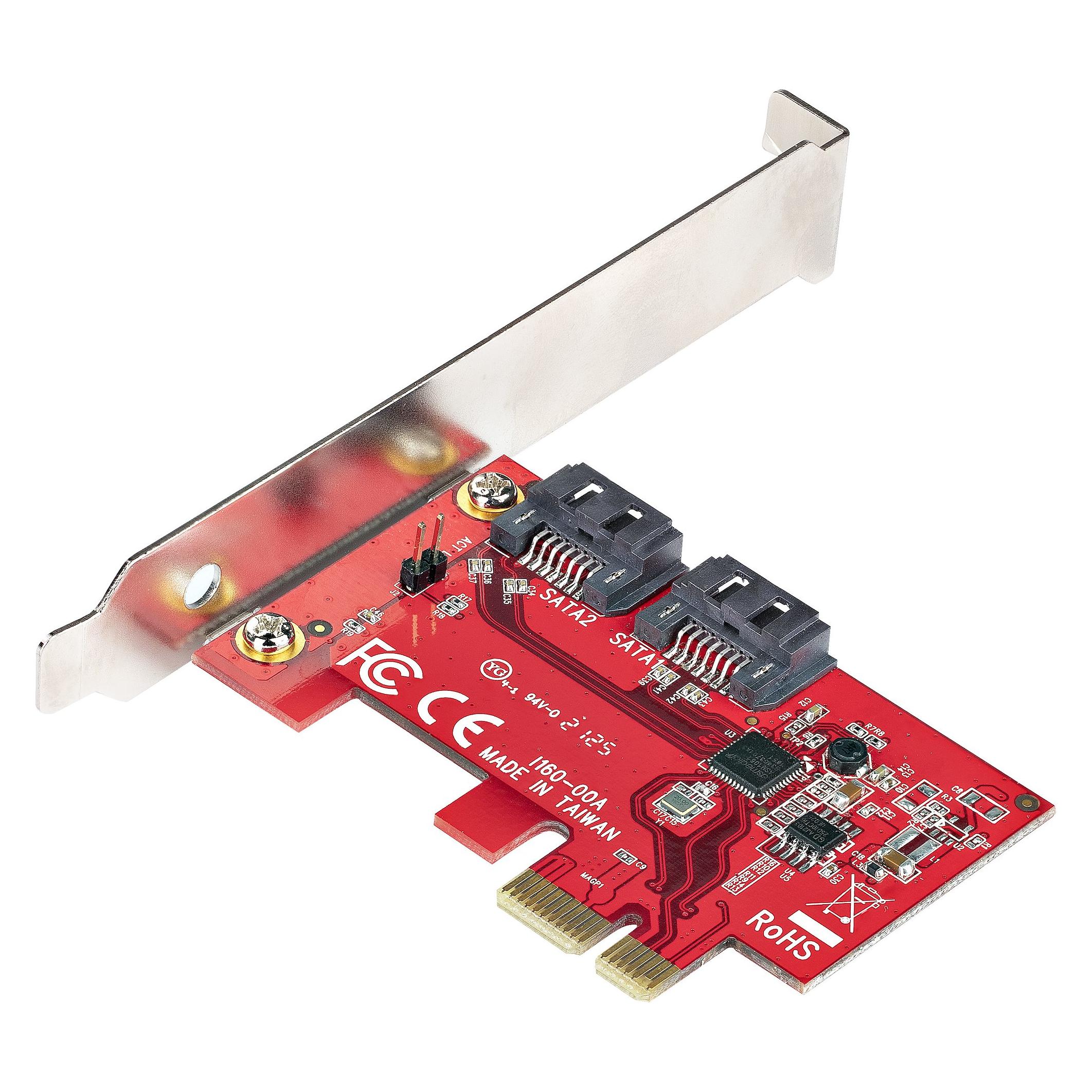 StarTech SATA PCIe Card - 2pt (2P6G-PCIE-SATA-CARD)