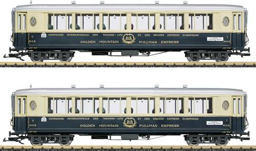 LGB L36661G Salonwagen-Set 2 "Golden Mountain Pullman Express"