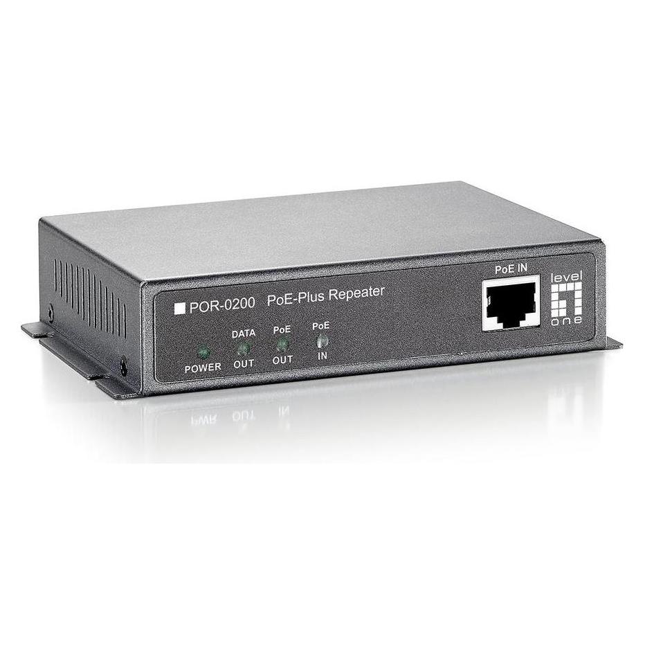 LevelOne POR-0200 PoE-Plus Repeater (2 Ports) (552045)
