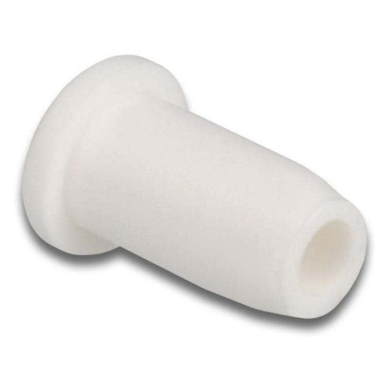 Delock LWL Staubschutzkappe für Steckverbinder mit 1,25 mm Hülse 10 Stück weiss (Blindmodul) (86846)