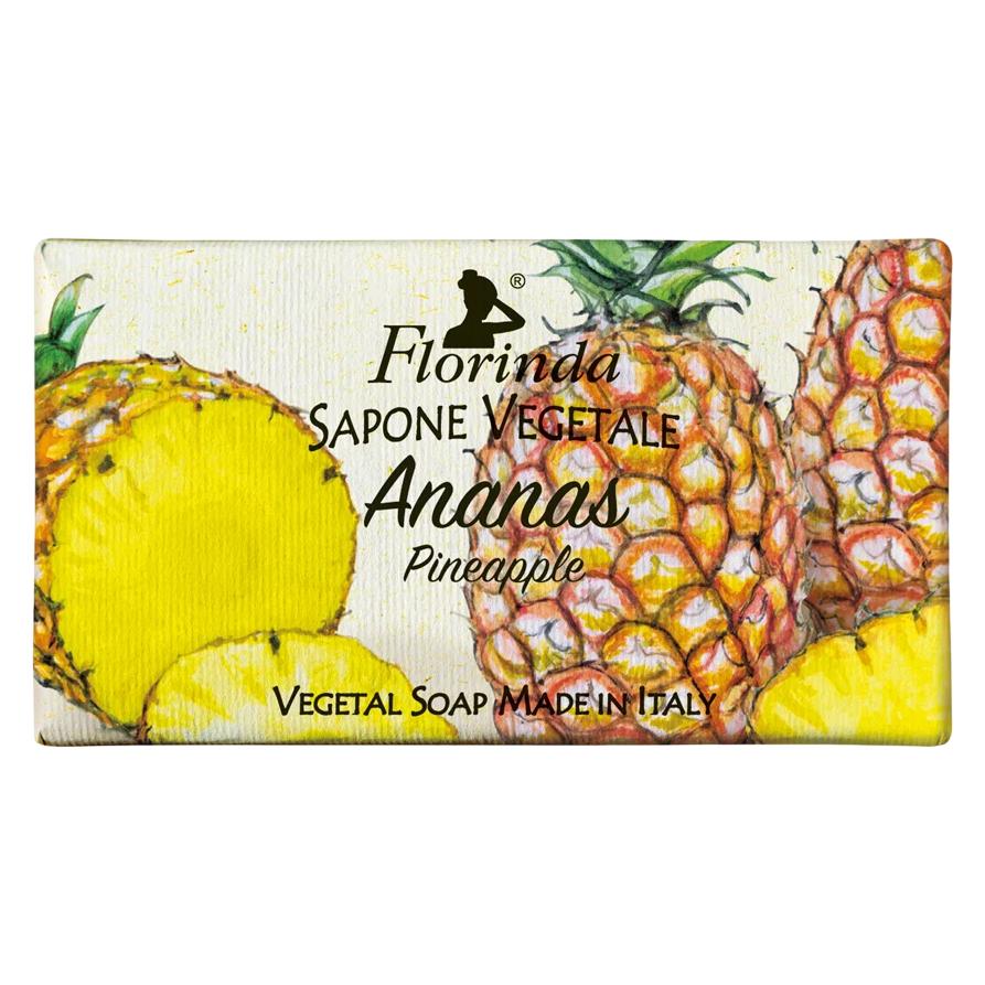 Florinda , Ananas, Vegan, Reinigend & Pflegend, Fruchtig, Duftende Seife, Körper, 100 g (100 g) (74847903)