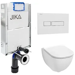 Jika Mio-N Wand-WC Set für Vorwandmontage KMPLDINOJ