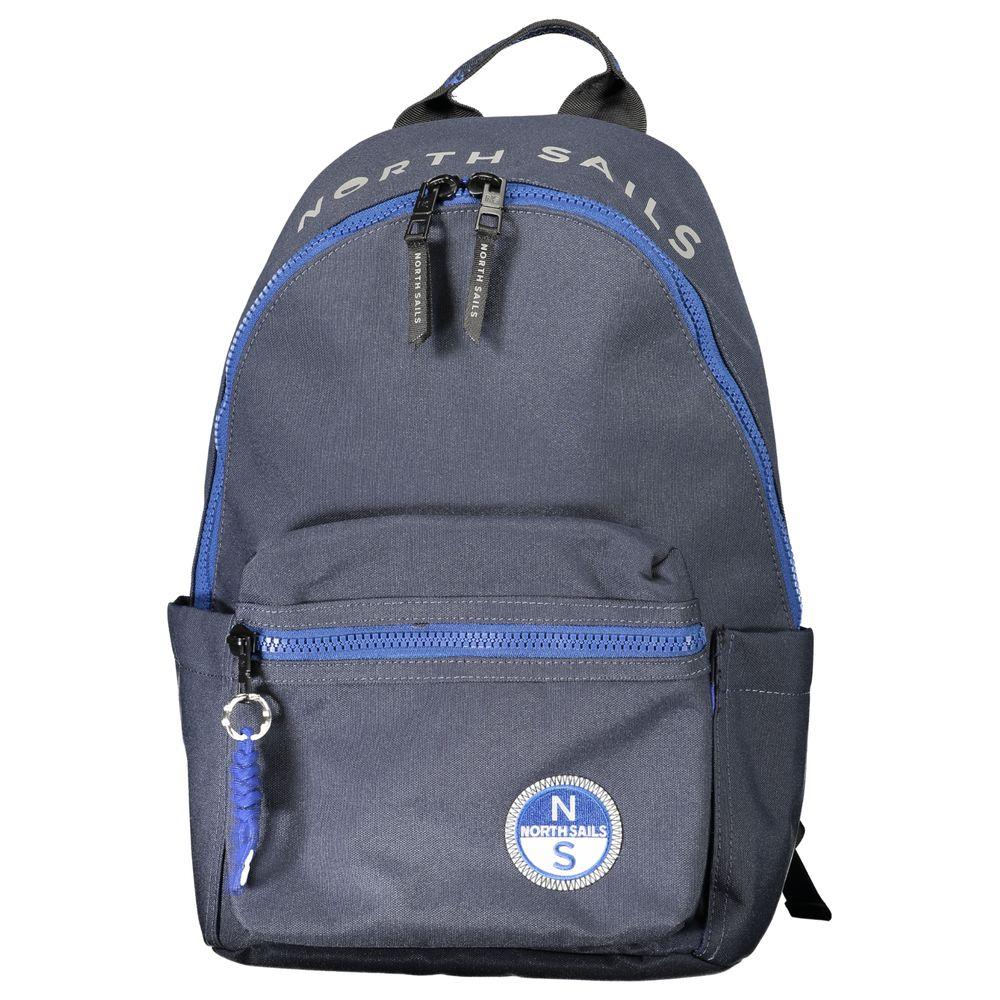 North Sails Blu Polyester Rugzak voor Mannen