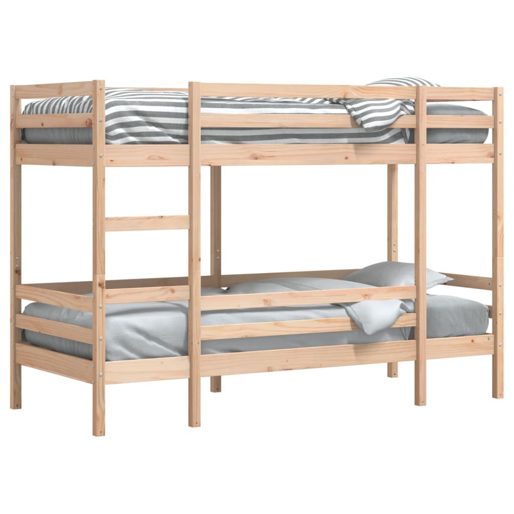 Maison Exclusive - Etagenbett 80x200 cm Massivholz Kiefer