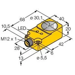 Turck Sensor BI30RQ20AP6X2H1741