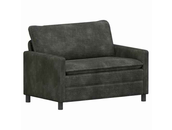 Makastle Sofa Couch Anthrazit 126 x 81 x 87,5 cm Polyester