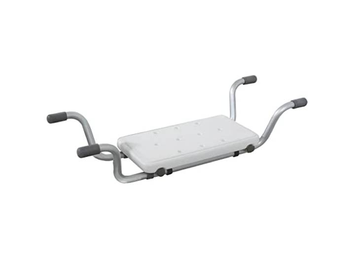RIDDER Assistent A0042001 badkuipstoel, kruk, tred, eco, wit, ca. 41,2x22,3 cm