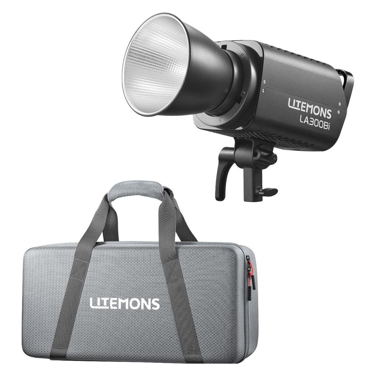 Godox LA300Bi K1 black - Kit 1 x Litemons LED Light Bi-Color & Bag (Videoleuchte) (D299561)