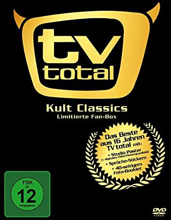 Stefan Raab - TV total Kult Classics - Limitierte Fan-Box [5 DVDs] - Preis vom 09.10.2026 07:28:09 h
