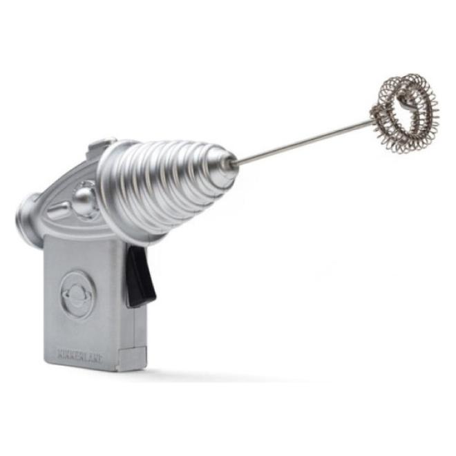 Kikkerland - Space Gun Frother - 7 x 4.25 x 1.5 (CU392)