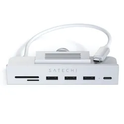 Satechi Aluminum USB-C Clamp Hub for 24" iMac silver