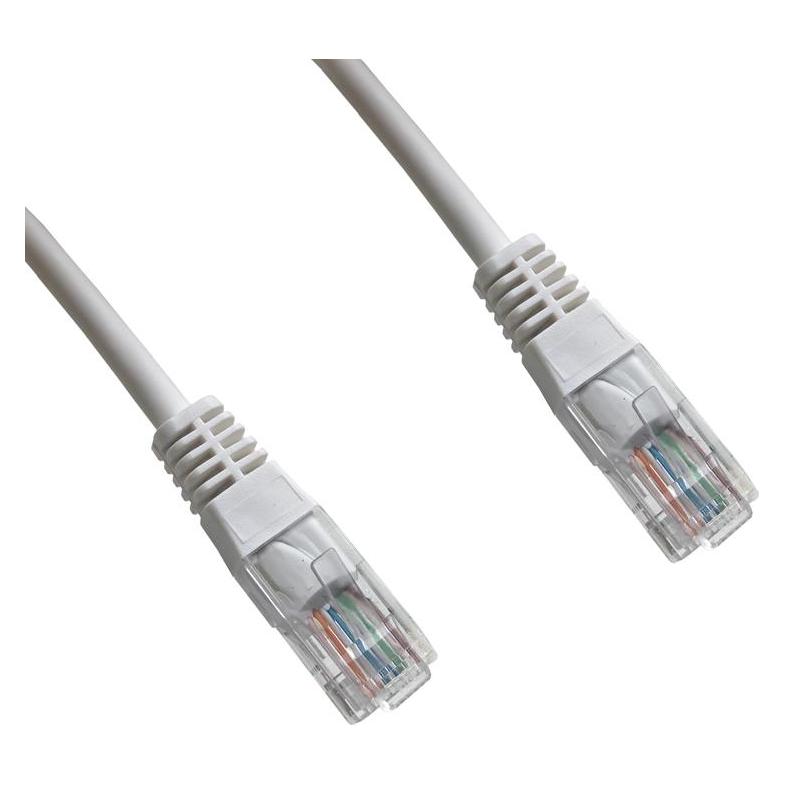 Datacom patch cord UTP cat5e 0,25M white (UTP, CAT5e, 0.25 m) (5027165017)