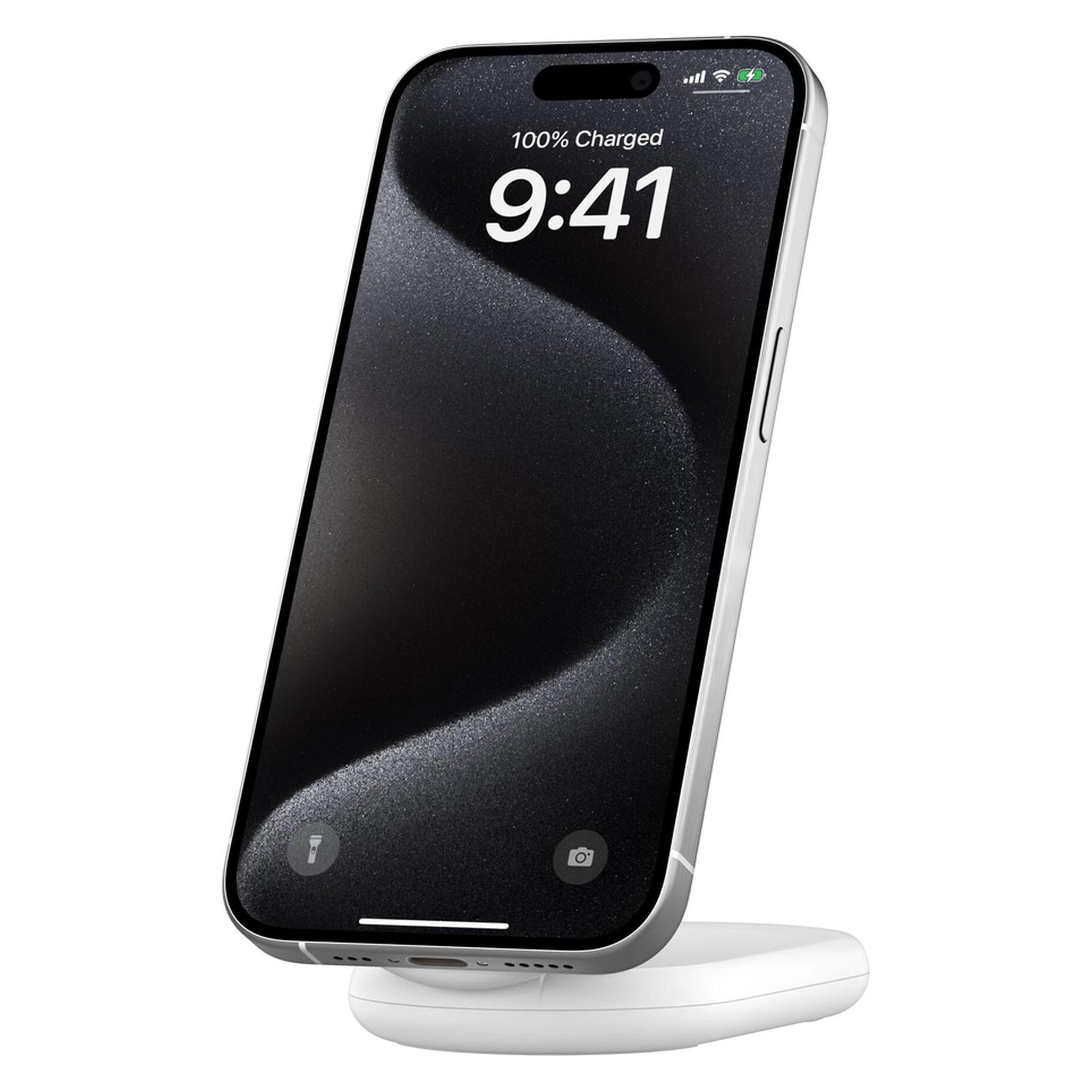 Belkin Qi2 Magnetic Stand (15 W) (WIB007HQWH)