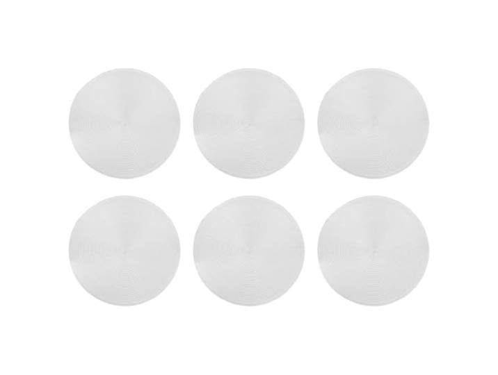 BUTLERS 6er Set Tischset ø38 cm - Ambiente - abwischbar