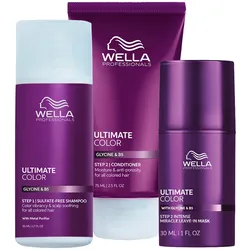 155ml Wella Professionals Ultimate Color Trial Set (Shampoo 50ml + Conditioner 75ml + Mask 30ml)