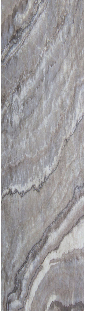 17 Stories Avilez Kitchen Mat White;Gray Runner 80 x 300cm