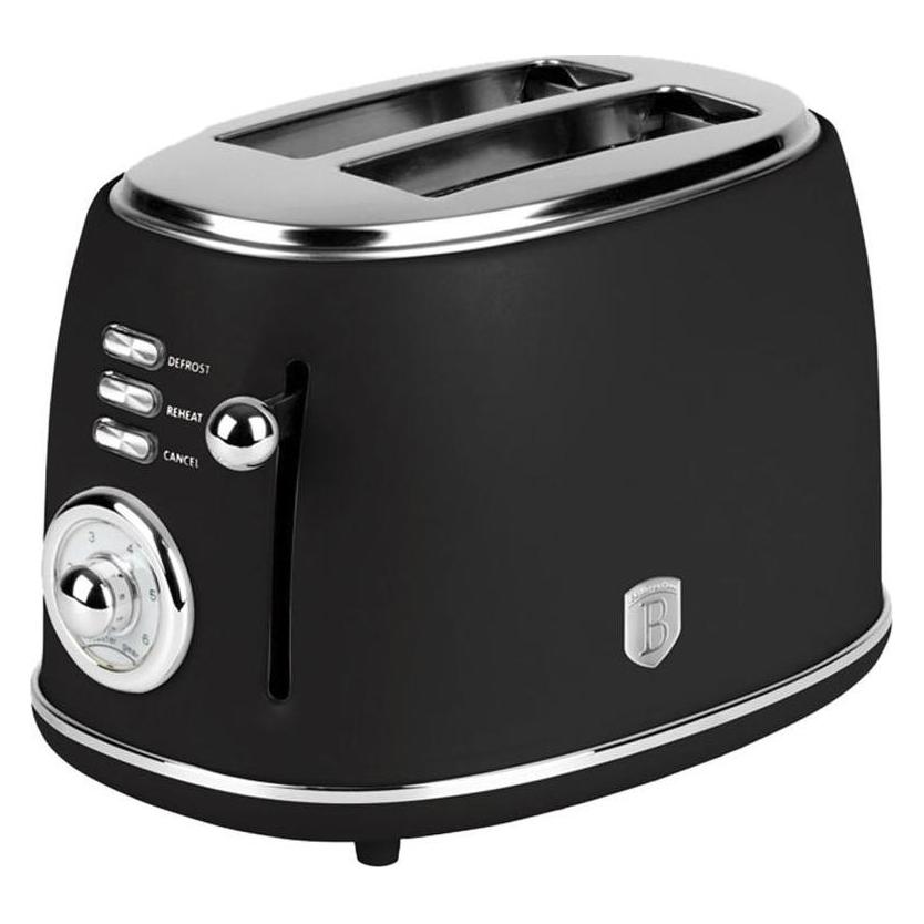 BerlingerHaus Haus Toaster Matte Black Collection (110068)