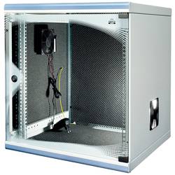 Apranet 26500960 19 Zoll 19 Zoll Netzwerkschrank 12 HE variable Befestigungsschienen Grau