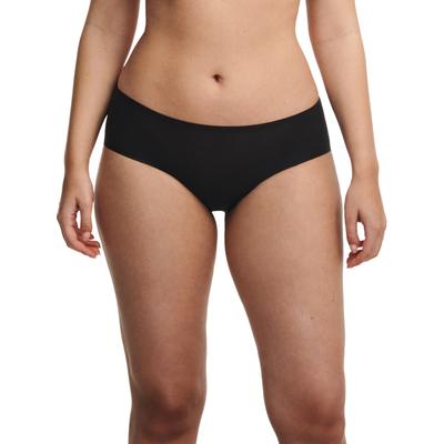 Slip CHANTELLE "NORAH", Damen, Gr. 38, schwarz, Obermaterial: 71% Polyamid, 29% Elasthan, körpernah, Unterhosen Slip, florale Spitze, weiche Materialien