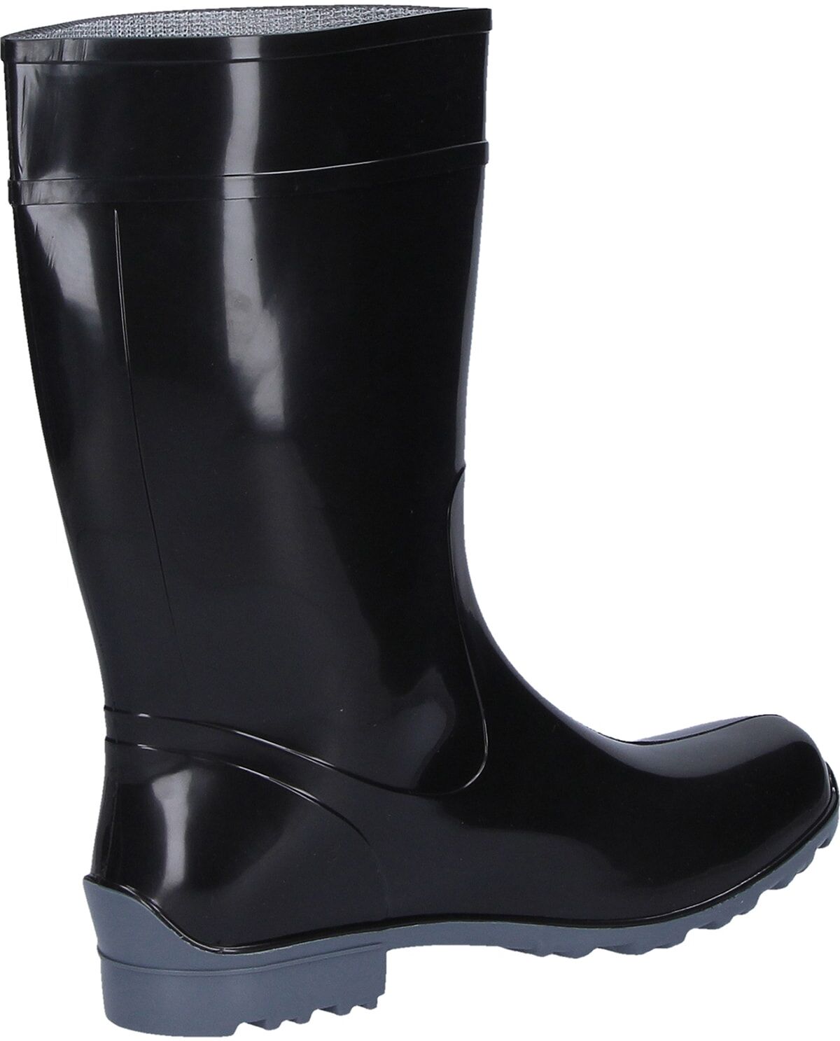 Gummistiefel BOCKSTIEGEL "Luisa", Damen, Gr. 42, schwarz, Obermaterial: 100% PVC PVC., Schuhe Gummistiefel